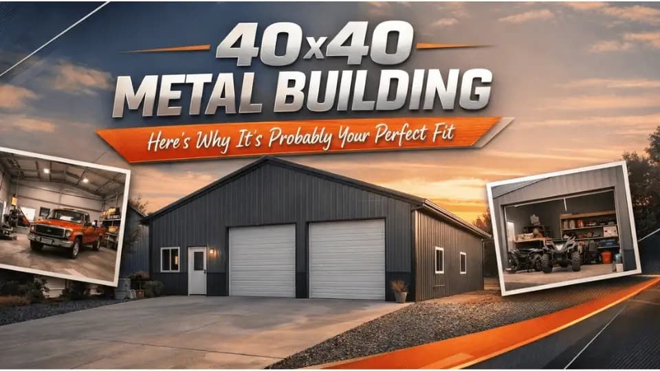 40×40 Metal Building: Here’s Why It’s Probably Your Perfect Fit — Get Carports blog