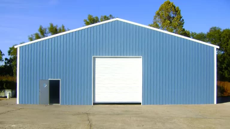 60x50x12 Warehouse — 60'W x 50'L metal building from Get Carports