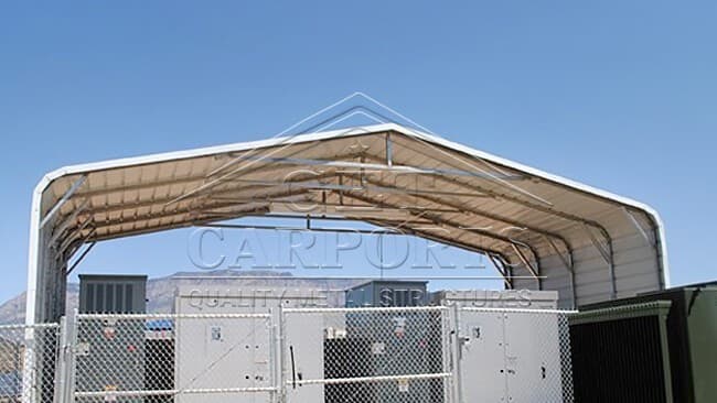 30x20x12 Regular Style Carport — 30'W x 20'L metal building from Get Carports