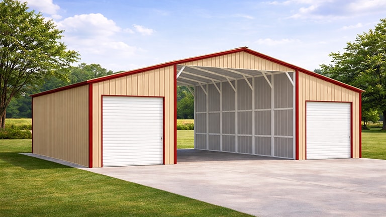 Metal Barns - actual build