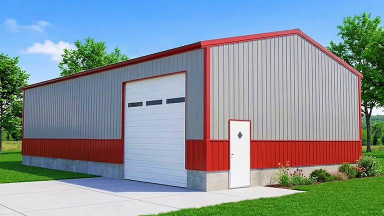 Steel Buildings - actual build