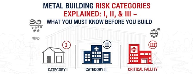 Metal Building Risk Categories Explained: I, II, & III – What You Must ...