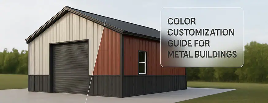 Color Customization Guide for Metal Buildings | Get Carports