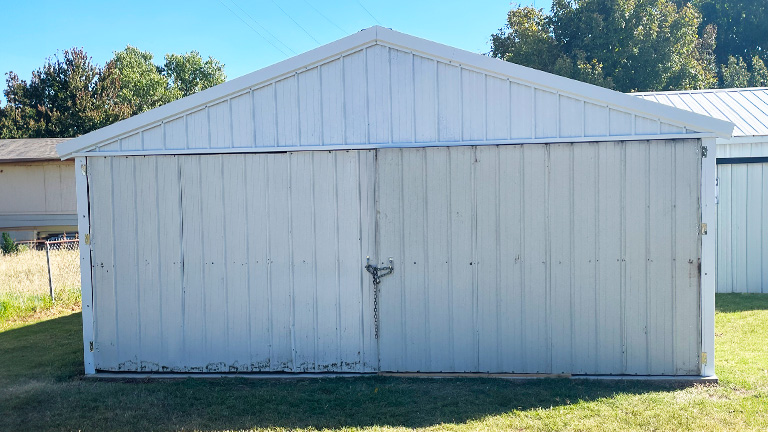 20'x20'x7 Closed Carport | Get Carports