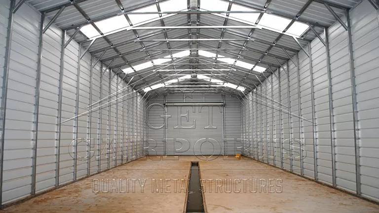 20'x80' A-Frame Garage | Get Carports