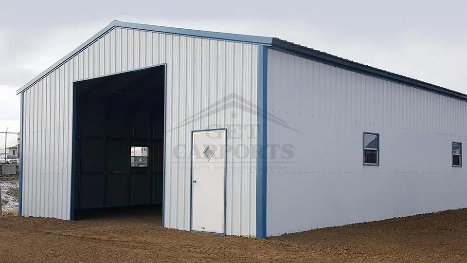 24'x40'x10 A-Frame Garage | Get Carports