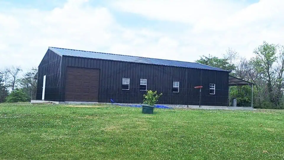 30'x60'x15 Garage With Lean To | Get Carports