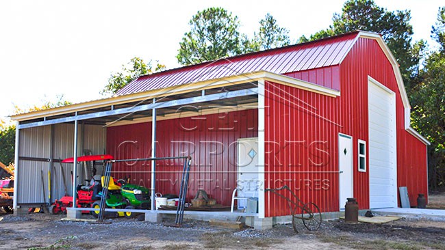 48x30x12-10 Gambrel Barn