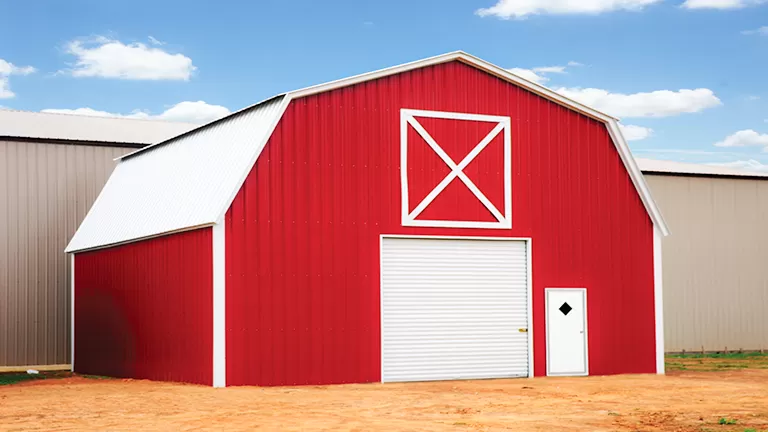 30x30x10 Gambrel Barn