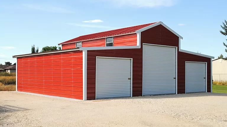 36x40x12 A-Frame Barn