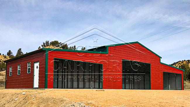 70x30x13-11-9 Aframe Vertical Roof Barn