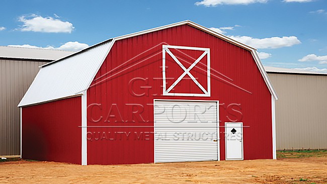 30x30x10 Gambrel Barn