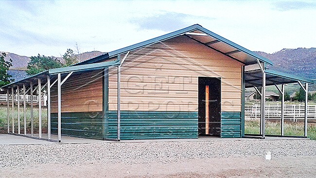 32x35x12-11-10 Aframe Vertical Roof Barn