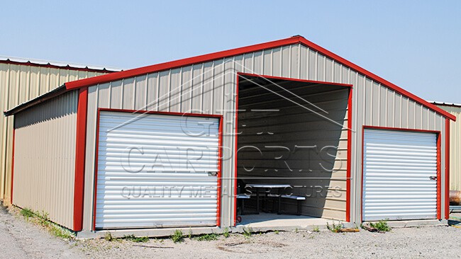 30x24x11-8 Straight Roof Barn