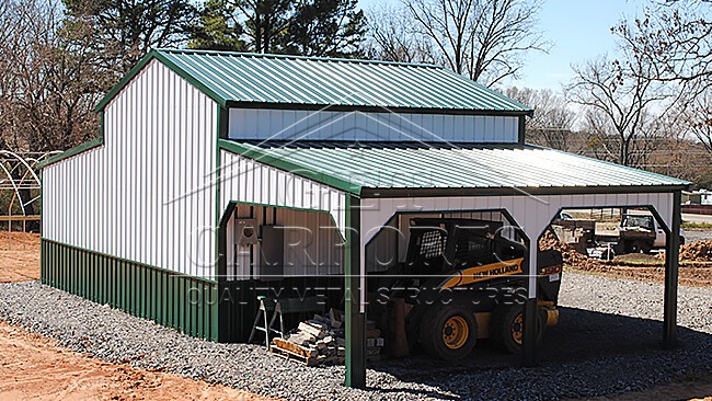 30x20x12-9-7 Aframe Barn