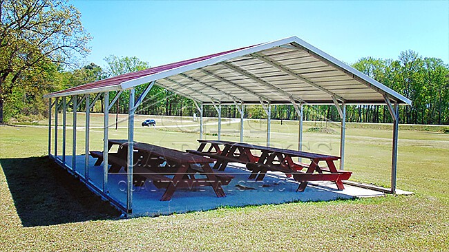 20x30x7 Aframe Carport