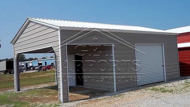 18x25x9 Aframe Utility Carport