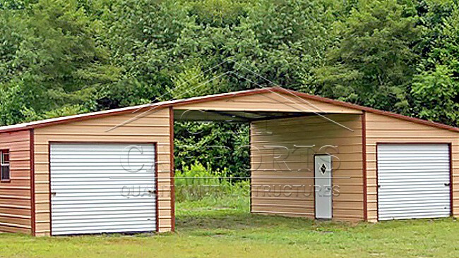 40x21x12 Aframe Straight Roof Barn