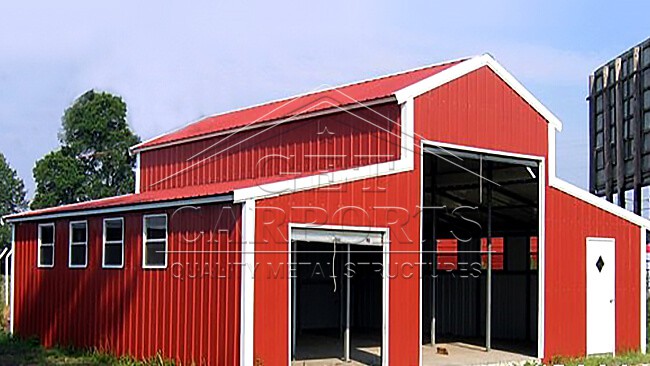 36x30x12 Aframe All Vertical Barn