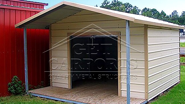 12x20x7 Aframe Style Storage Shed