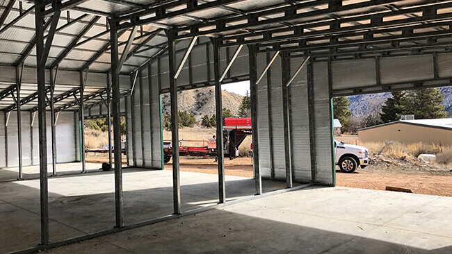 Installation of Steel Building Kits 