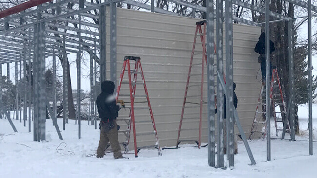 Insulate Your Metal Building Home with Options