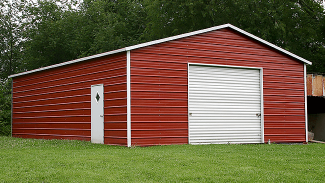 single-car-metal-garages