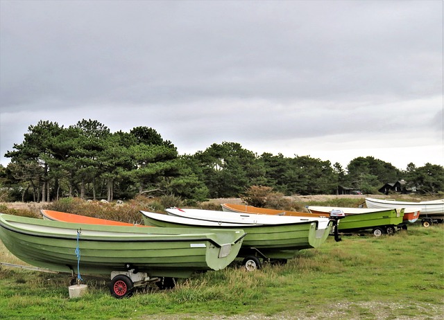 Boat On Land