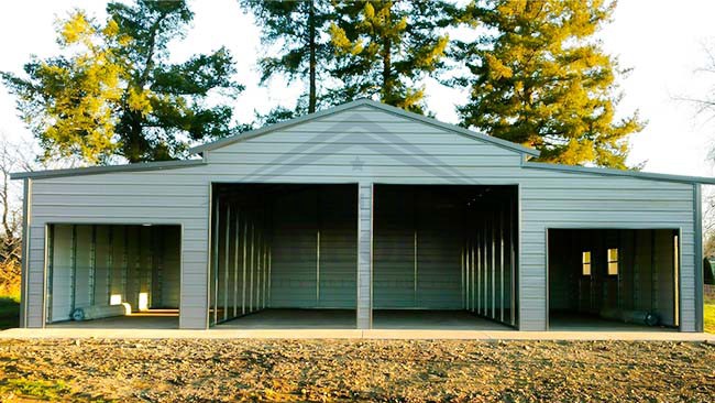 50x40x12 A-Frame Vertical Roof Barn