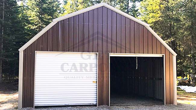 26x45x10 Gambrel Style Barn