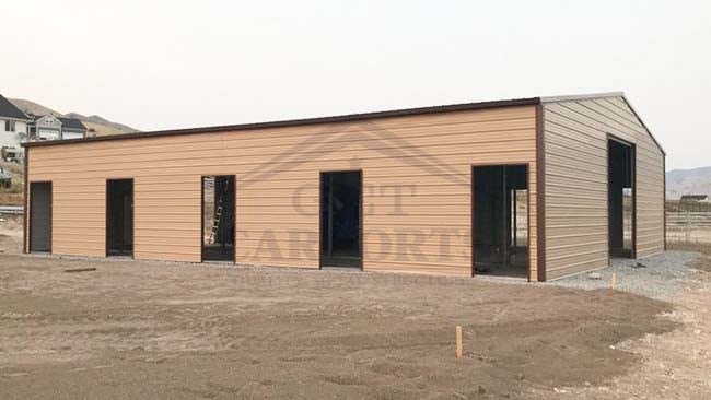 36x40x12 Aframe Vertical Roof