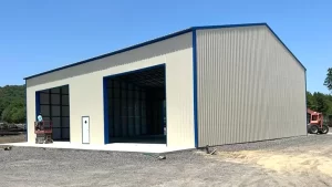 60x70x20 Commercial Clear Span Building