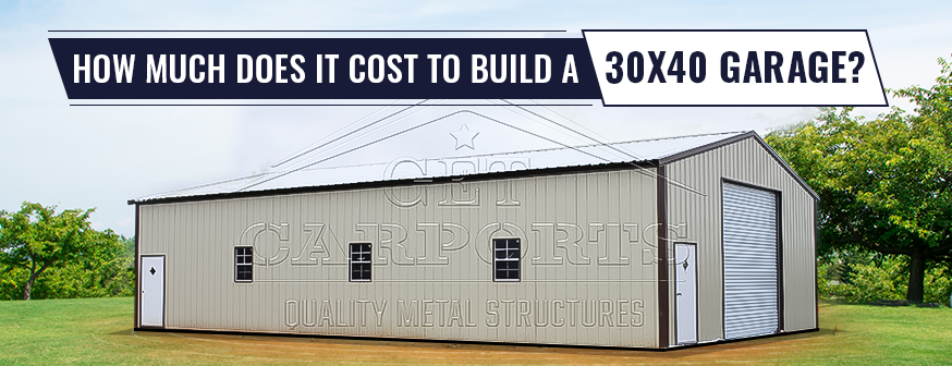 How Much Does It Cost to Build a 30×40 Garage?
