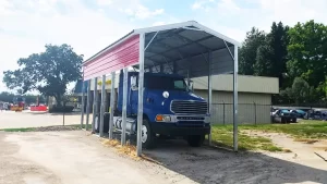 18x30x13 Vertical Roof RV Cover
