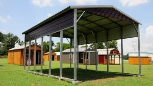 12x20x7 Regular Style RV Carport