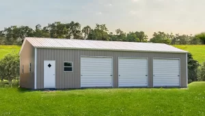 20x40x12 A-Frame Style All Vertical Storage Unit