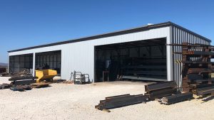 15x100x12 Free Standing Lean To