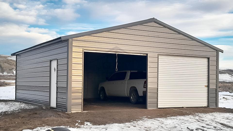 24x30x9 Two Car Garage