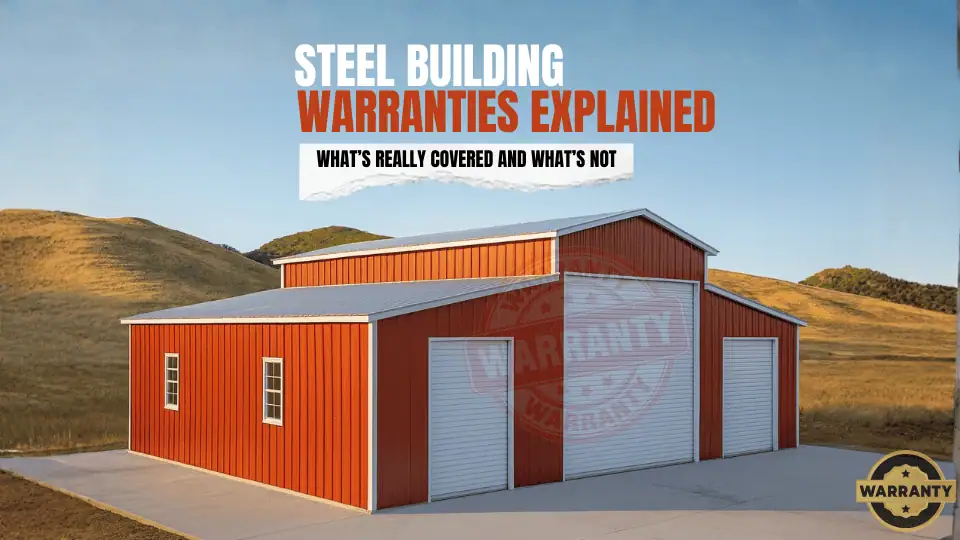 Steel Building Warranties Explained: What’s Really Covered and What’s Not